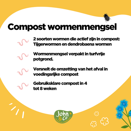 Compostwormen 1kg